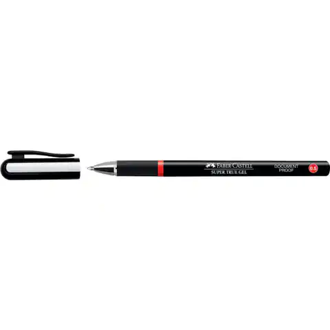 ⁨Długopis SUPER TRUE GEL 0,5mm czerwony 549021 FABER-CASTELL⁩ w sklepie Wasserman.eu