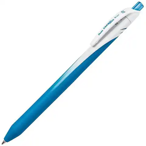 ⁨Ball Pen EnerGel 0,7mm BL437-C blue PENTEL⁩ at Wasserman.eu