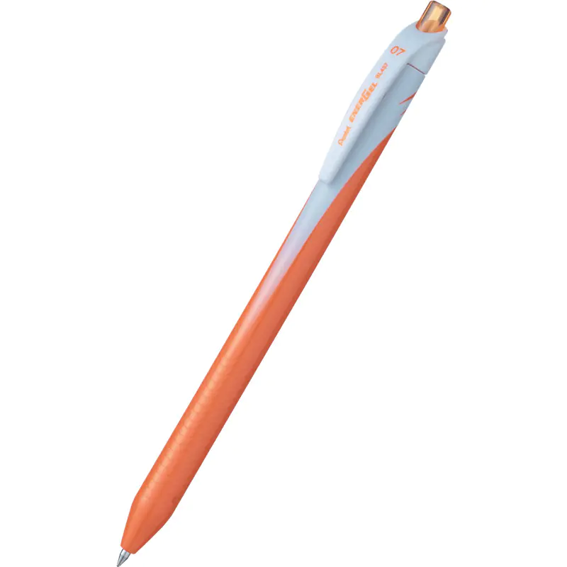 ⁨Pióro kulkowe EnerGel 0,7mm BL437-F pomarańczowe PENTEL⁩ w sklepie Wasserman.eu