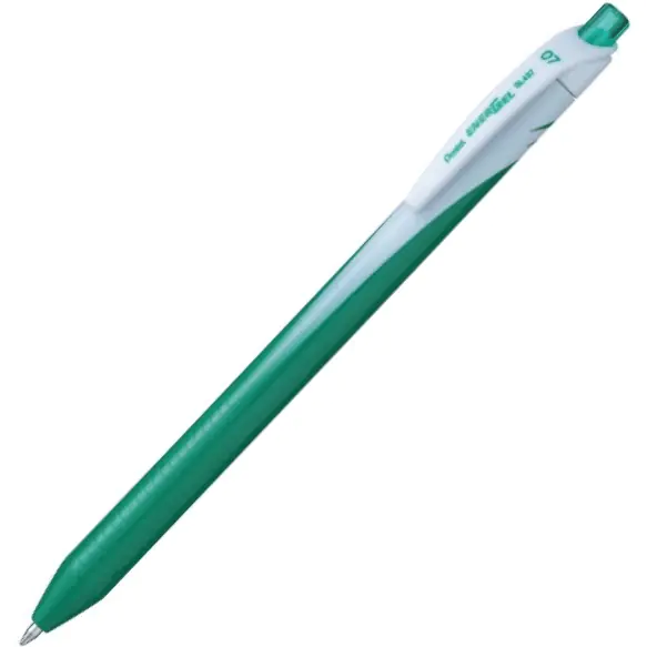 ⁨Pióro kulkowe EnerGel 0,7mm BL437-K seledynowe PENTEL⁩ w sklepie Wasserman.eu
