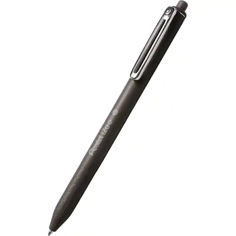 ⁨Długopis IZEE 0.7 czarny BX467A PENTEL z tuszem low viscosity⁩ w sklepie Wasserman.eu