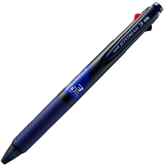 ⁨Długopis SXE3-400-8 trójkolorowy 0,7mm obudowa granatowa-navy⁩ w sklepie Wasserman.eu