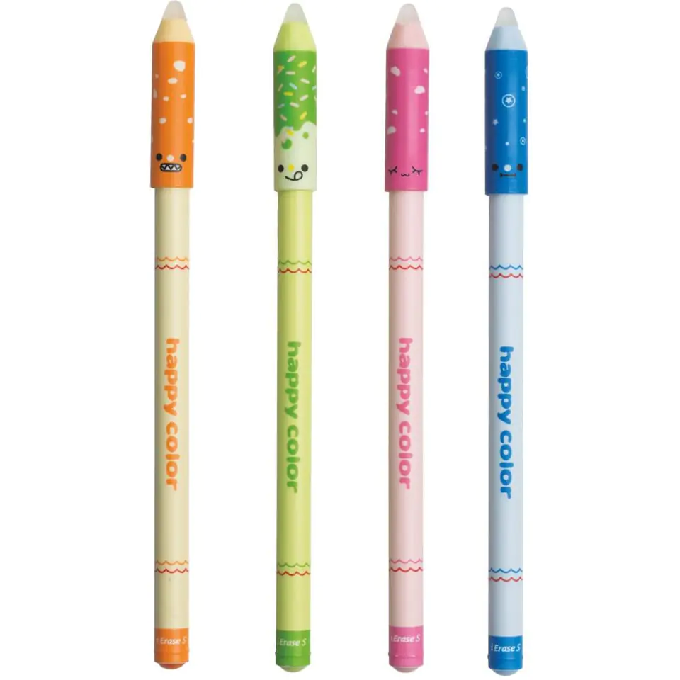 ⁨Removable pen 0,5mm SMILEY KONES LOL blue, Happy Color HA 4120 01LO-3⁩ at Wasserman.eu