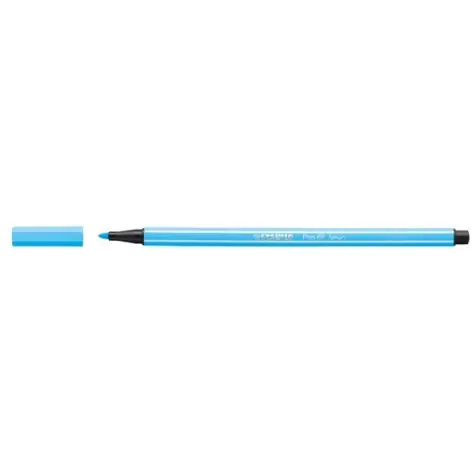 ⁨Flamaster STABILO PEN 68/031 neonowy niebieski⁩ w sklepie Wasserman.eu