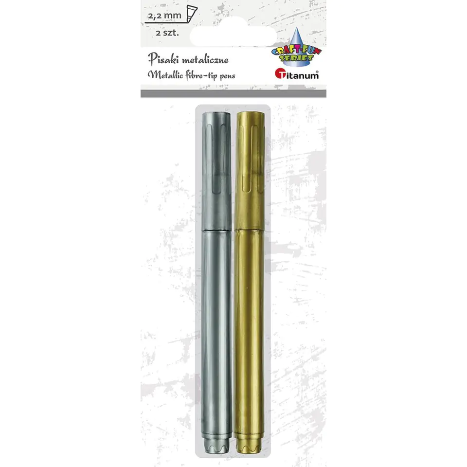 ⁨Pen Gold & Silver (2) 2,2mm TITANUM 362302⁩ at Wasserman.eu