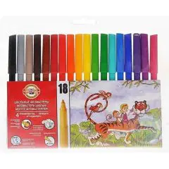 ⁨Markers 18 col. 771002/AH04 KOH-I-NOOR⁩ at Wasserman.eu