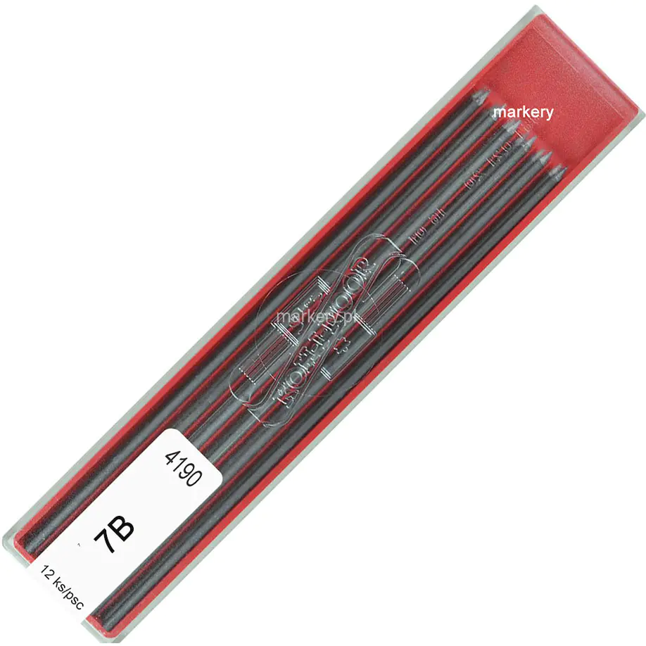 ⁨Grafit 7B 2mm 4190 (12) KOH-I-NOOR⁩ w sklepie Wasserman.eu