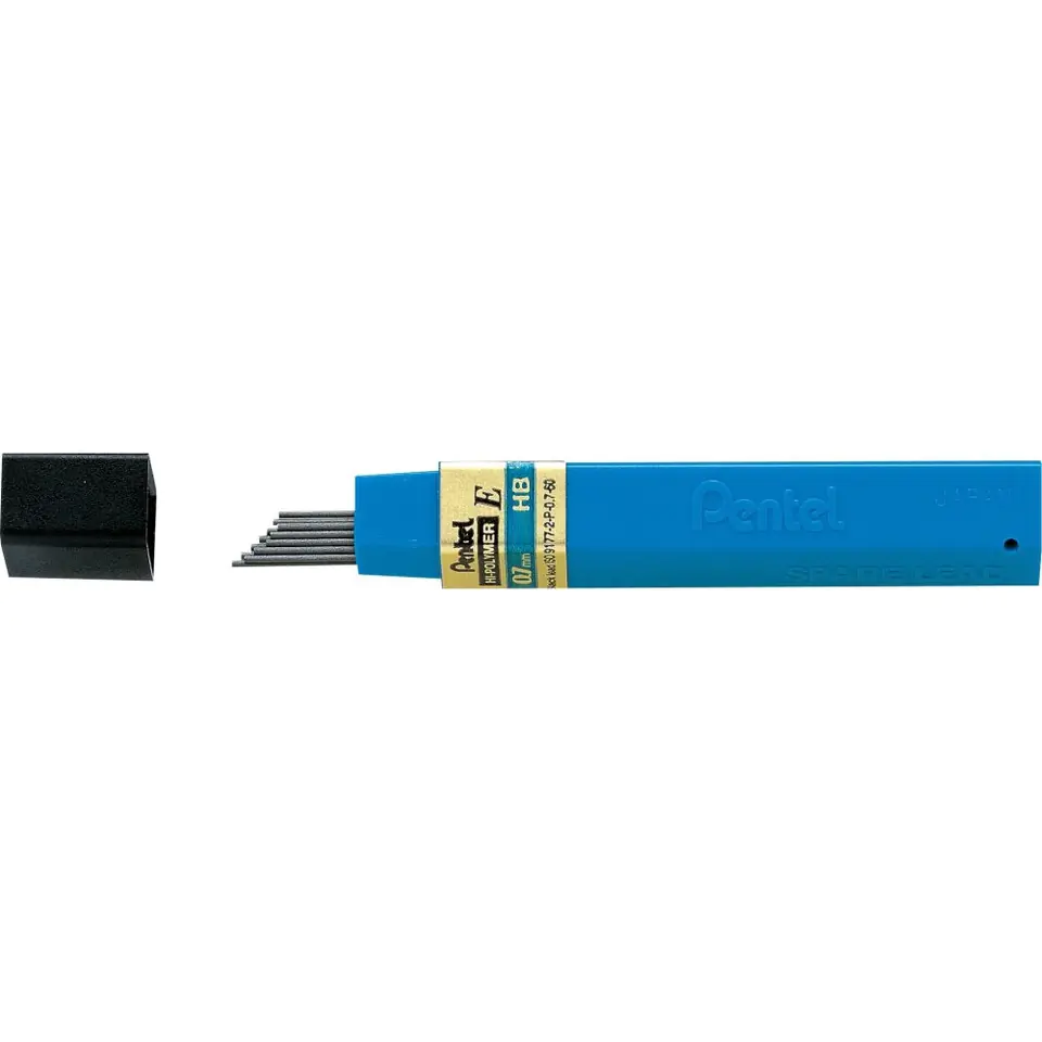 ⁨Grafity PENTEL 0.7mm Hi-Polymer HB 50E-HB⁩ w sklepie Wasserman.eu