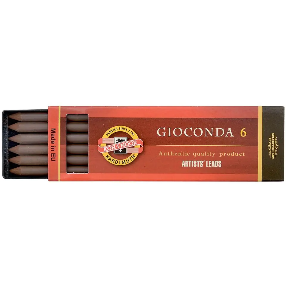 Graphite 5.6mm for KUBUSIA sepia light brown (6) 4377 KOH-I-NOOR at Wasserman.eu