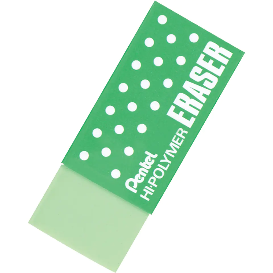 ⁨Pencil eraser ZEH-05K green PENTEL small (43x17,5x11,5mm)⁩ at Wasserman.eu