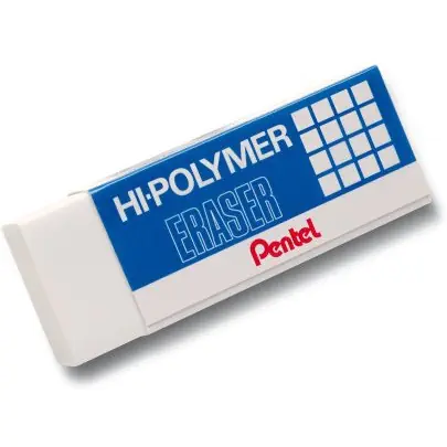 ⁨Gumka PENTEL średnie ( 65x24 5x12 5mm) Hi-Polymer ZEH10⁩ w sklepie Wasserman.eu