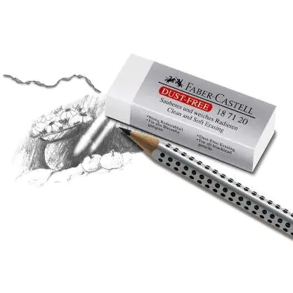 ⁨Gumka plastikowa duża DUST FREE FC187120 Faber-Castell⁩ w sklepie Wasserman.eu