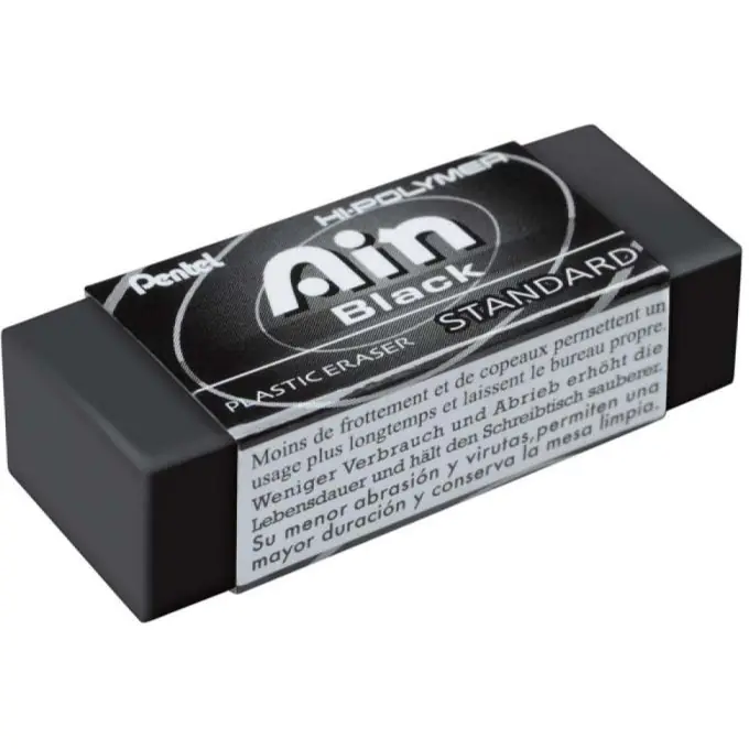 ⁨Rubber band PENTEL Hi-Polymer AIN black ZEAH06⁩ at Wasserman.eu