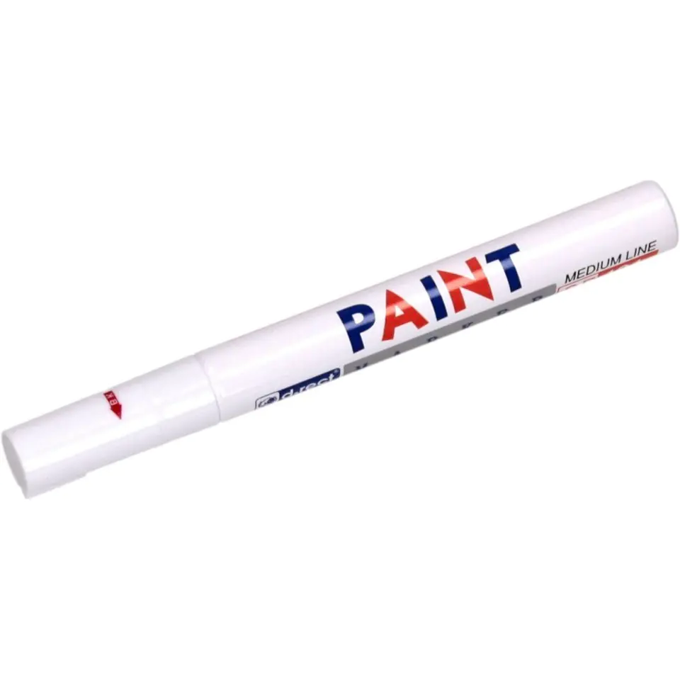 ⁨Marker D.RECT SP-101 olejowy biały 206001⁩ w sklepie Wasserman.eu