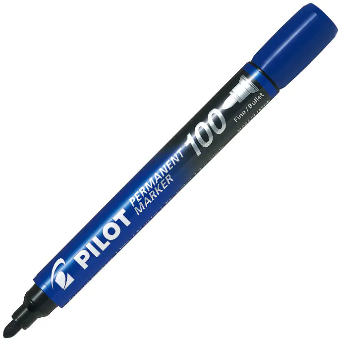 ⁨Permanent marker SCA-100 blue SCA-100-L PILOT⁩ at Wasserman.eu