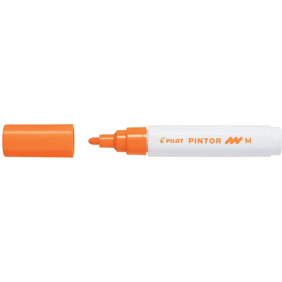 ⁨Marker PINTOR M pomarańczowy PISW-PT-M-O PILOT⁩ w sklepie Wasserman.eu
