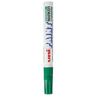 ⁨Marker olejowy UNI PX-20 zielony UNPX20/DZI⁩ w sklepie Wasserman.eu