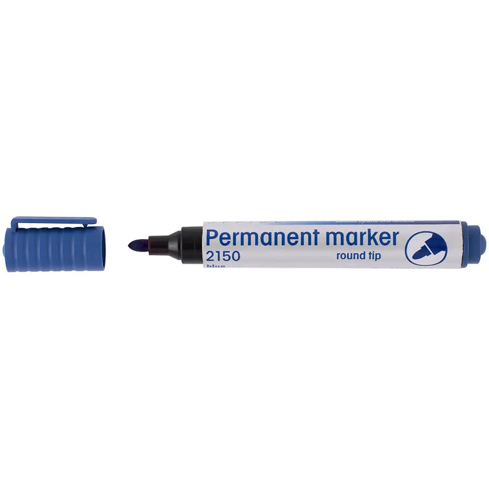 ⁨Permanent marker 2150 blue 110167 round tip LEVIATAN⁩ at Wasserman.eu