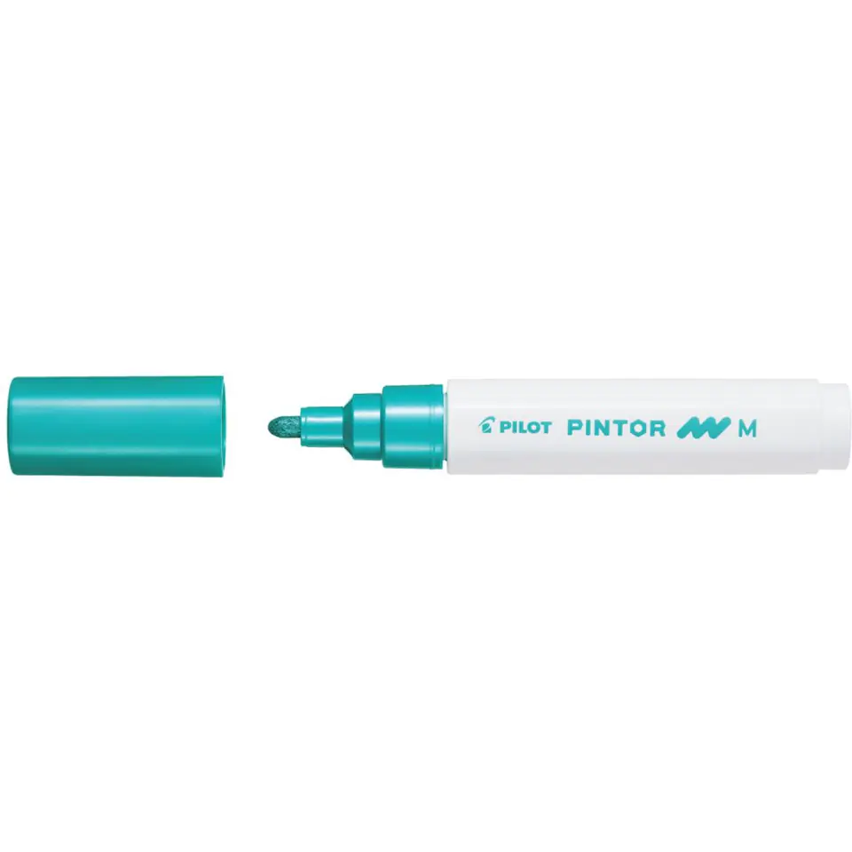 ⁨PINTOR M marker metallic green PISW-PT-M-MG PILOT⁩ at Wasserman.eu