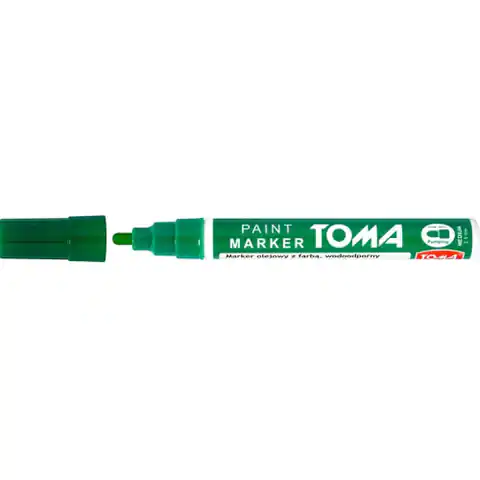 ⁨Oil marker TO-440 thickness 2.5mm green TOMA⁩ at Wasserman.eu
