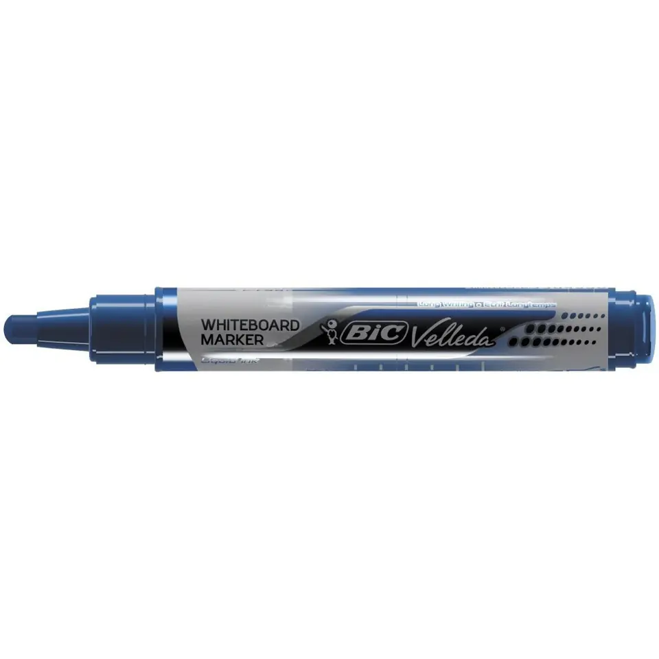 ⁨Marker VELLEDA sucho. niebieski okrągła końcówka Liquid Ink Tank 902095 BIC⁩ w sklepie Wasserman.eu