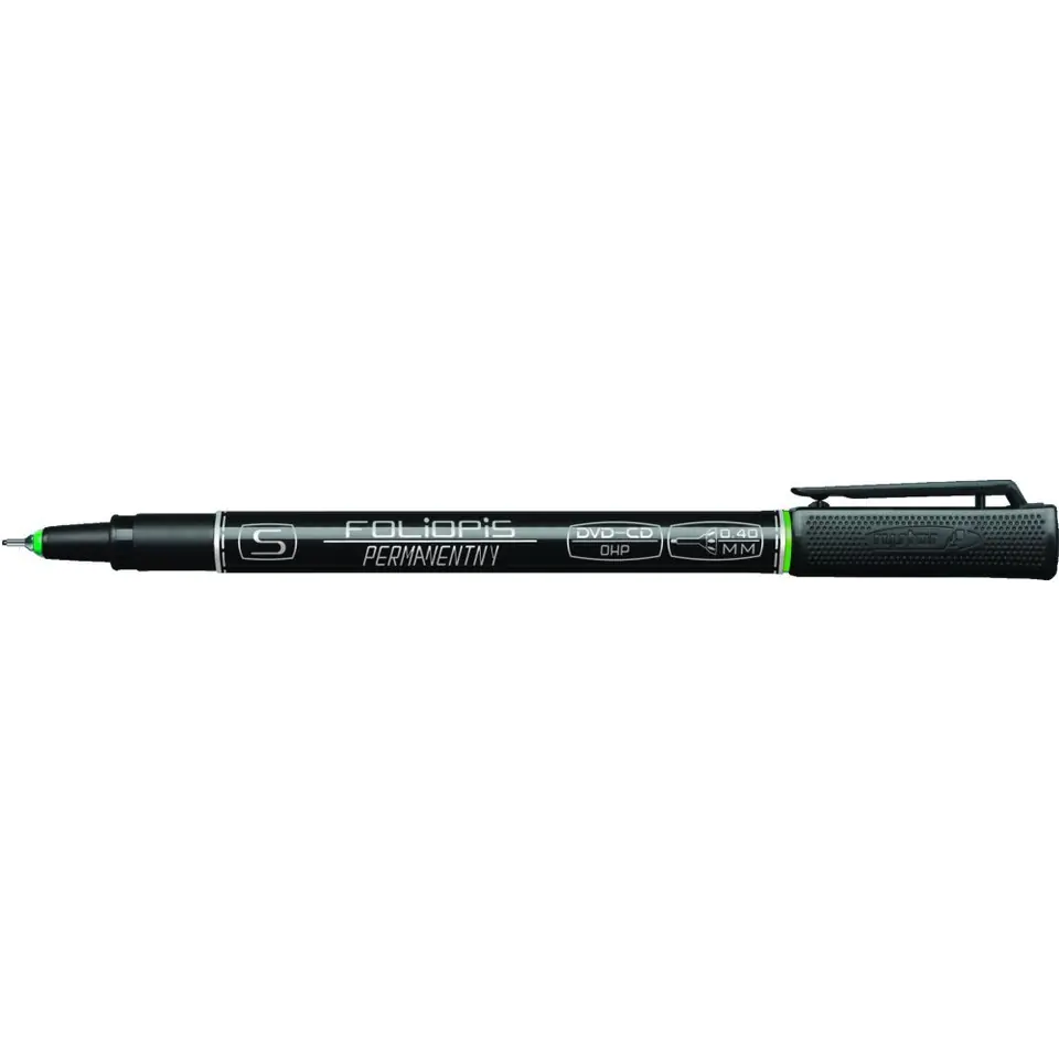 ⁨Foliopis permanentny RYSTOR 0.4 FS-4/D zielony 436-003⁩ w sklepie Wasserman.eu