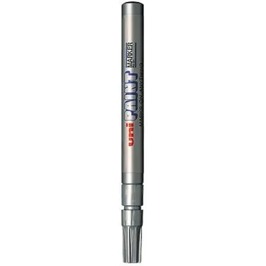 ⁨Marker olejowy UNI PX-21 srebrny⁩ w sklepie Wasserman.eu