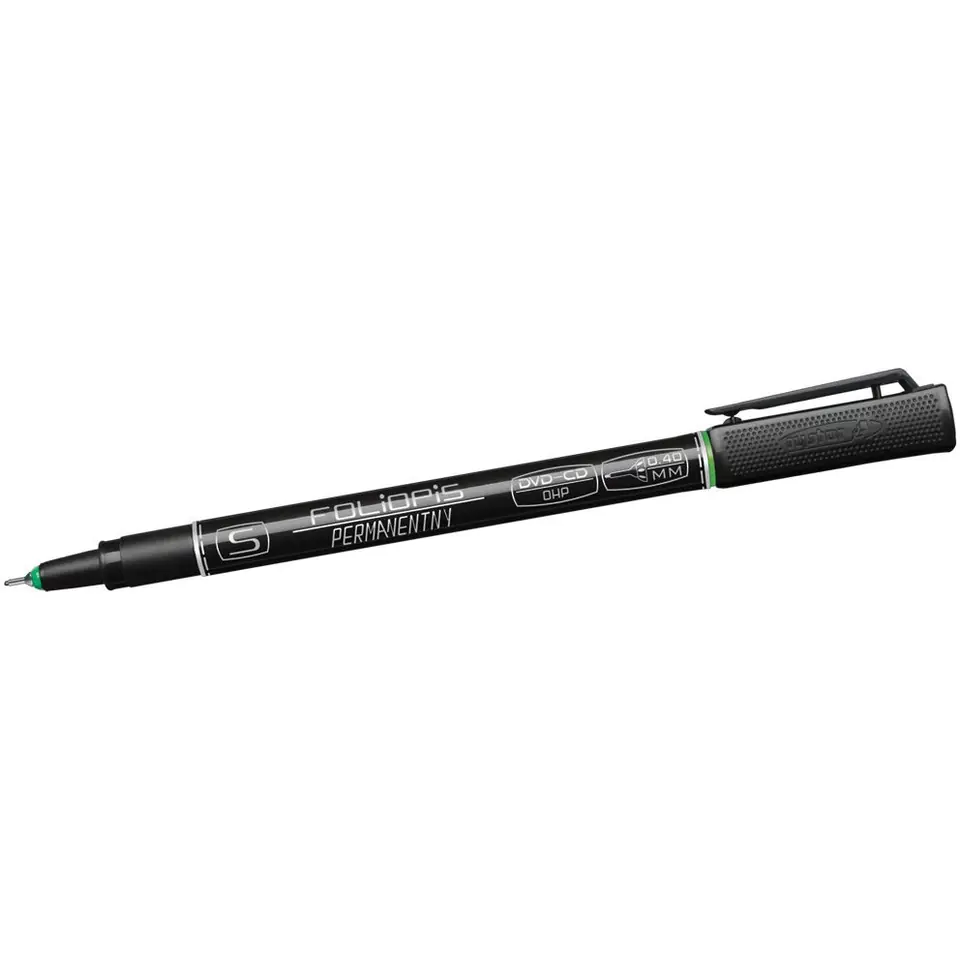 ⁨Permanent foliopis RYSTOR FB-25 2.5mm green 442-003⁩ at Wasserman.eu