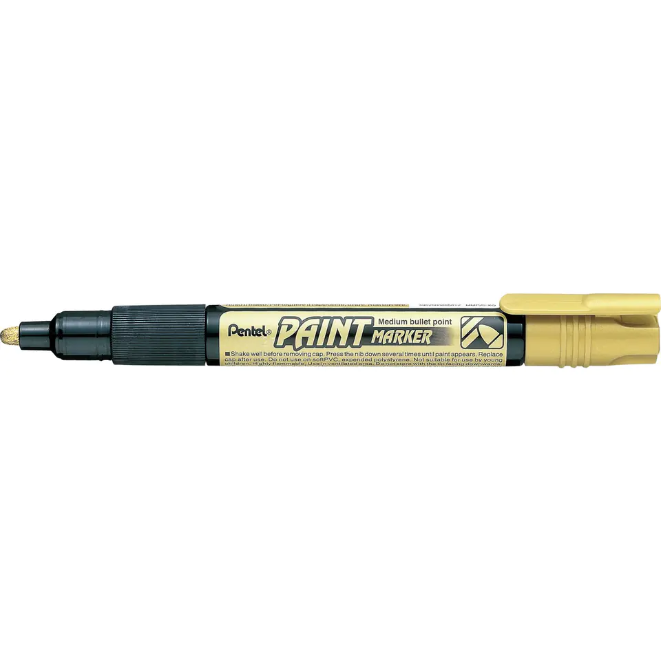 ⁨Decorative marker MMP20 gold thick tip PENTEL⁩ at Wasserman.eu