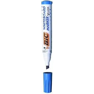 ⁨Marker VELLEDA 1751 dry erase blue BIC ECO beveled tip 904947⁩ at Wasserman.eu