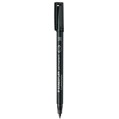 ⁨Foliopis permanentny M 317 czarny STAEDTLER LUMOCOLOR S317-9⁩ w sklepie Wasserman.eu