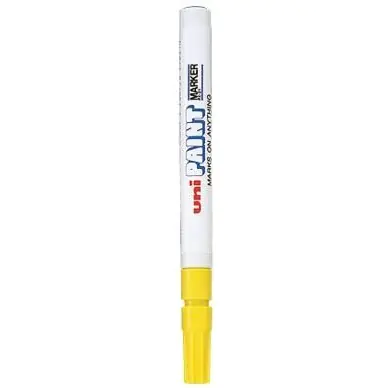⁨Marker olejowy UNI PX-21 żółty UNPX21/DZO⁩ w sklepie Wasserman.eu