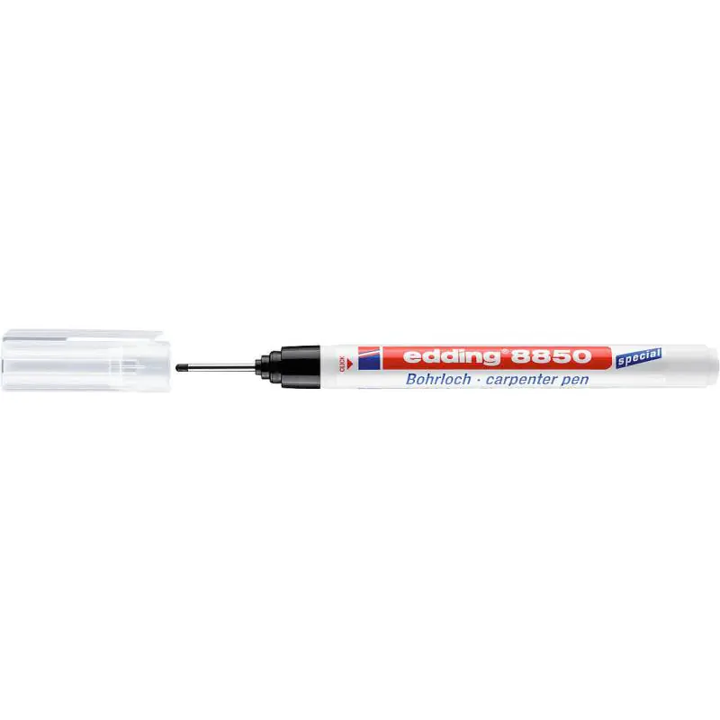 ⁨Marker with long tip 8850 EDDING 0.7-1mm black⁩ at Wasserman.eu