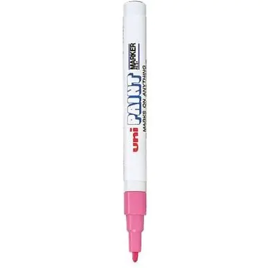 ⁨Marker olejowy UNI PX-21 różowy UNPX21/DRO⁩ w sklepie Wasserman.eu