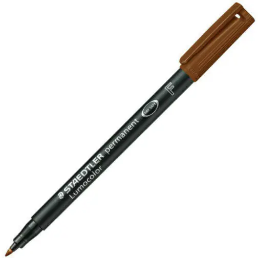 ⁨Foliopis 318-7 brąz STAEDTLER LUMOCOLOR⁩ w sklepie Wasserman.eu
