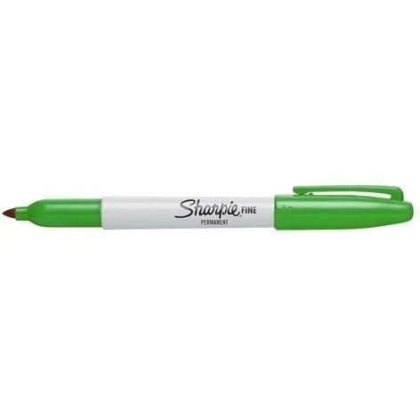 ⁨Marker permanentny SHARPIE FINE zielony S0810960⁩ w sklepie Wasserman.eu
