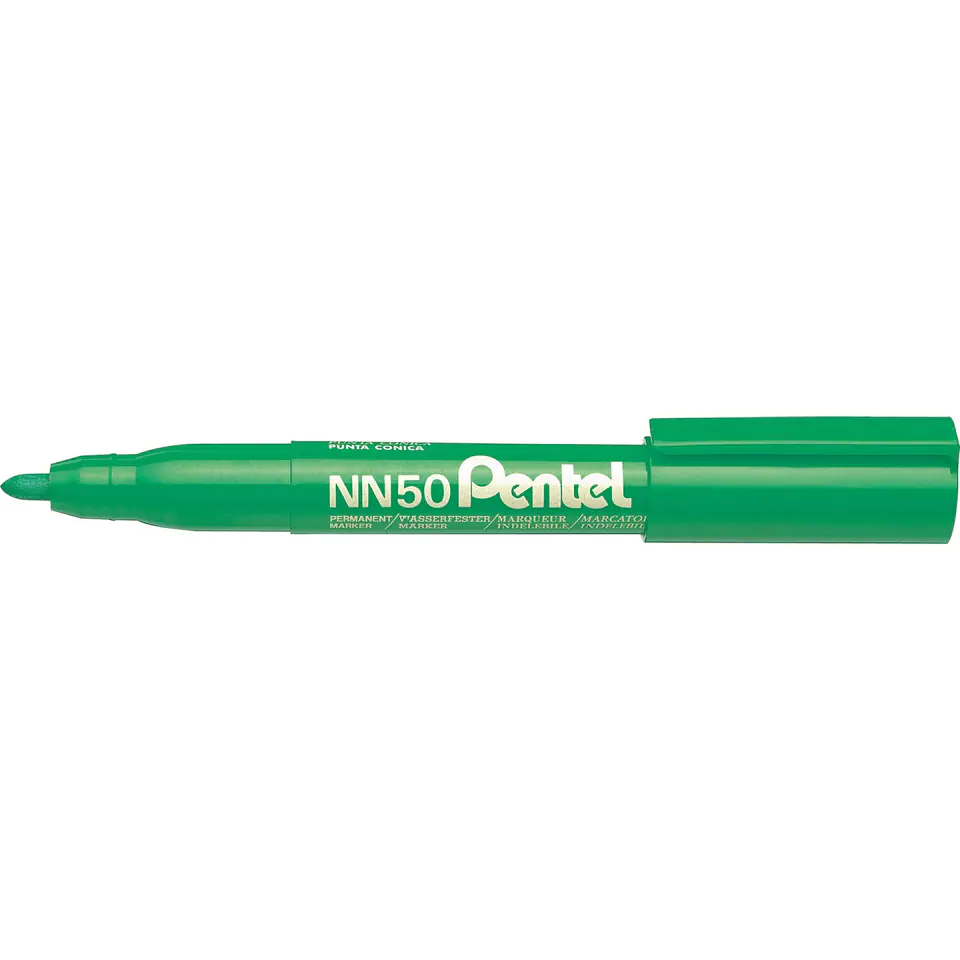 ⁨Permanent marker NN50 green round tip PENTEL⁩ at Wasserman.eu