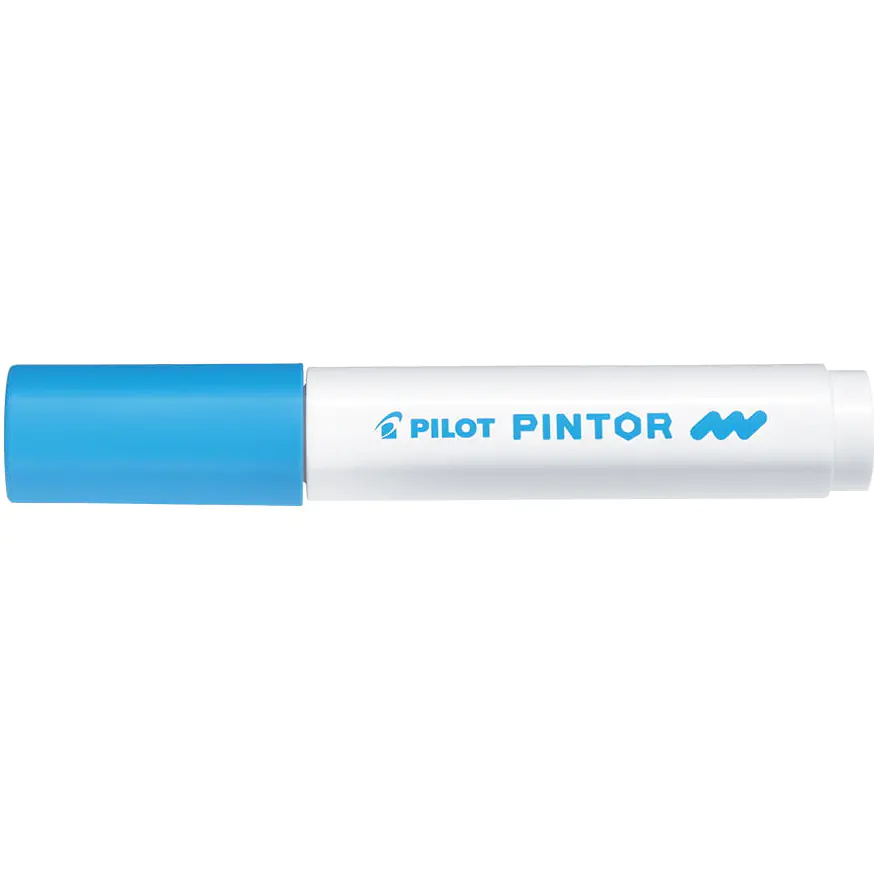 ⁨PINTOR M marker light blue PISW-PT-M-LB PILOT⁩ at Wasserman.eu