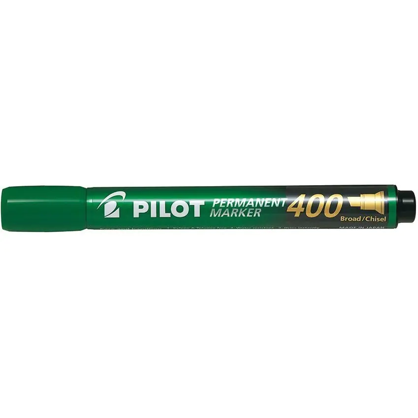 ⁨Marker permanentny SCA-400 zielony SCA-400-G PILOT⁩ w sklepie Wasserman.eu