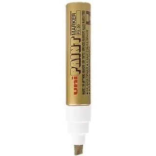 ⁨Oil marker UNI PX-30 gold UNPX30/6ZL⁩ at Wasserman.eu