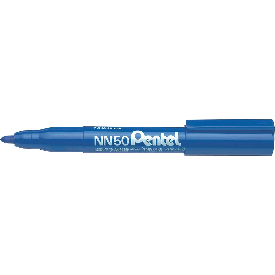 ⁨Permanent marker NN50 blue round tip PENTEL⁩ at Wasserman.eu