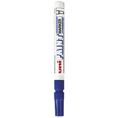 ⁨Marker olejowy UNI PX-21 niebieski UNPX21/DNI⁩ w sklepie Wasserman.eu