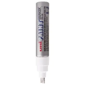 ⁨Oil marker UNI PX-30 silver truncated tip⁩ at Wasserman.eu