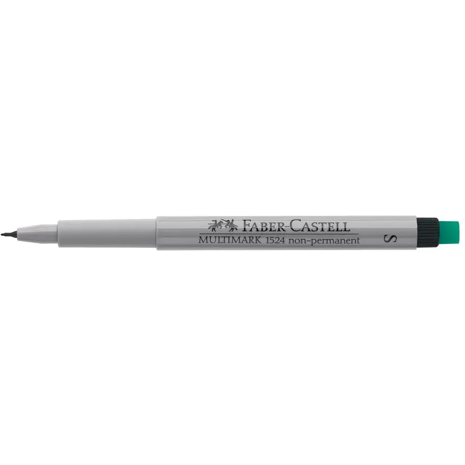 ⁨Marker nopermanent OHP czarny S 0,4mm 152499 FABER CASTELL⁩ w sklepie Wasserman.eu