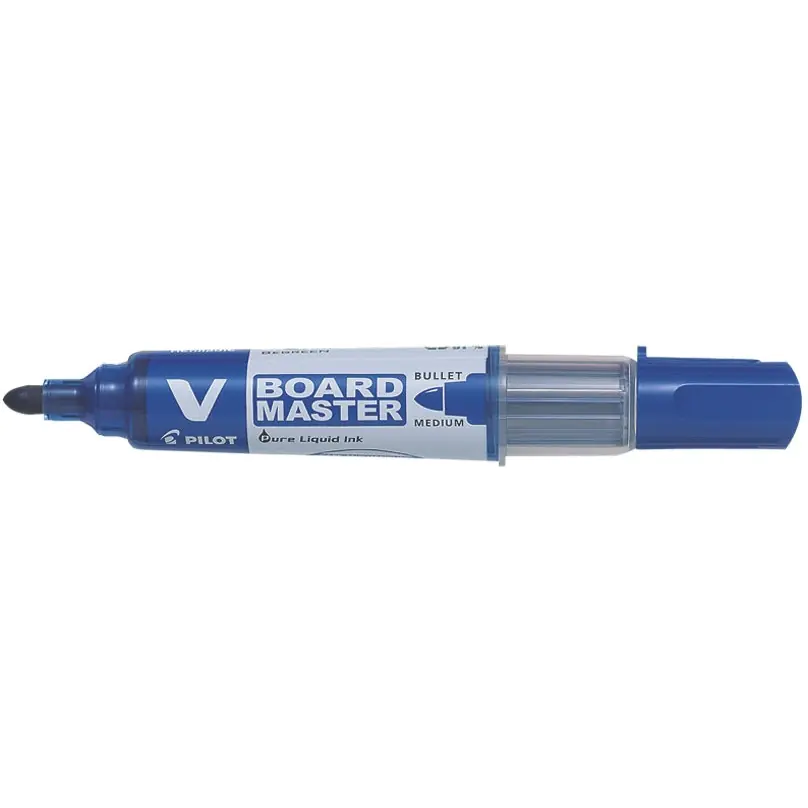 ⁨Dry-erase marker V BOARD MASTER blue PIWBMA-VBM-M-L-BG PILOT⁩ at Wasserman.eu