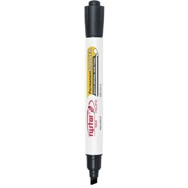 ⁨Marker permanentny RMP-2 ścięty czarny RYSTOR 459-000⁩ w sklepie Wasserman.eu