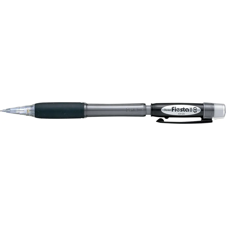 ⁨Ołówek automatyczny 0,5mm czarny FIESTA II AX125-AE PENTEL⁩ w sklepie Wasserman.eu