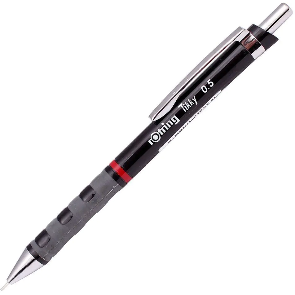 ⁨Ołówek automatyczny 0,5mm czarny TIKKY III S1904700 ROTRING⁩ w sklepie Wasserman.eu