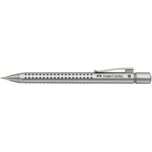⁨Ołówek automatyczny 0,7mm srebrny GRIP 2011 131211 FC FABER-CASTELL⁩ w sklepie Wasserman.eu