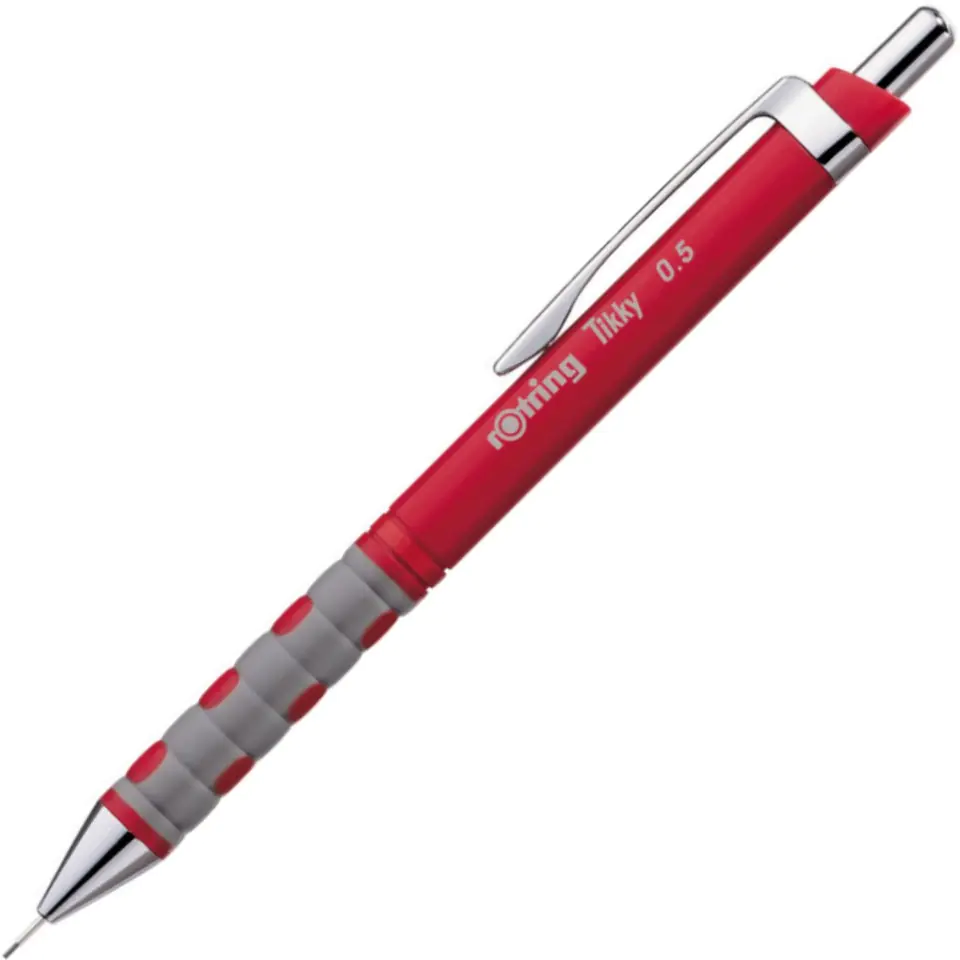 ⁨Automatic pencil TIKKY III 0.5mm red S1904699 ROTRING⁩ at Wasserman.eu